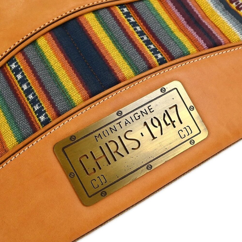 Christian Dior Brown Montaigne Chris Handbag BM-0022 134908 - Picture 3 of 10